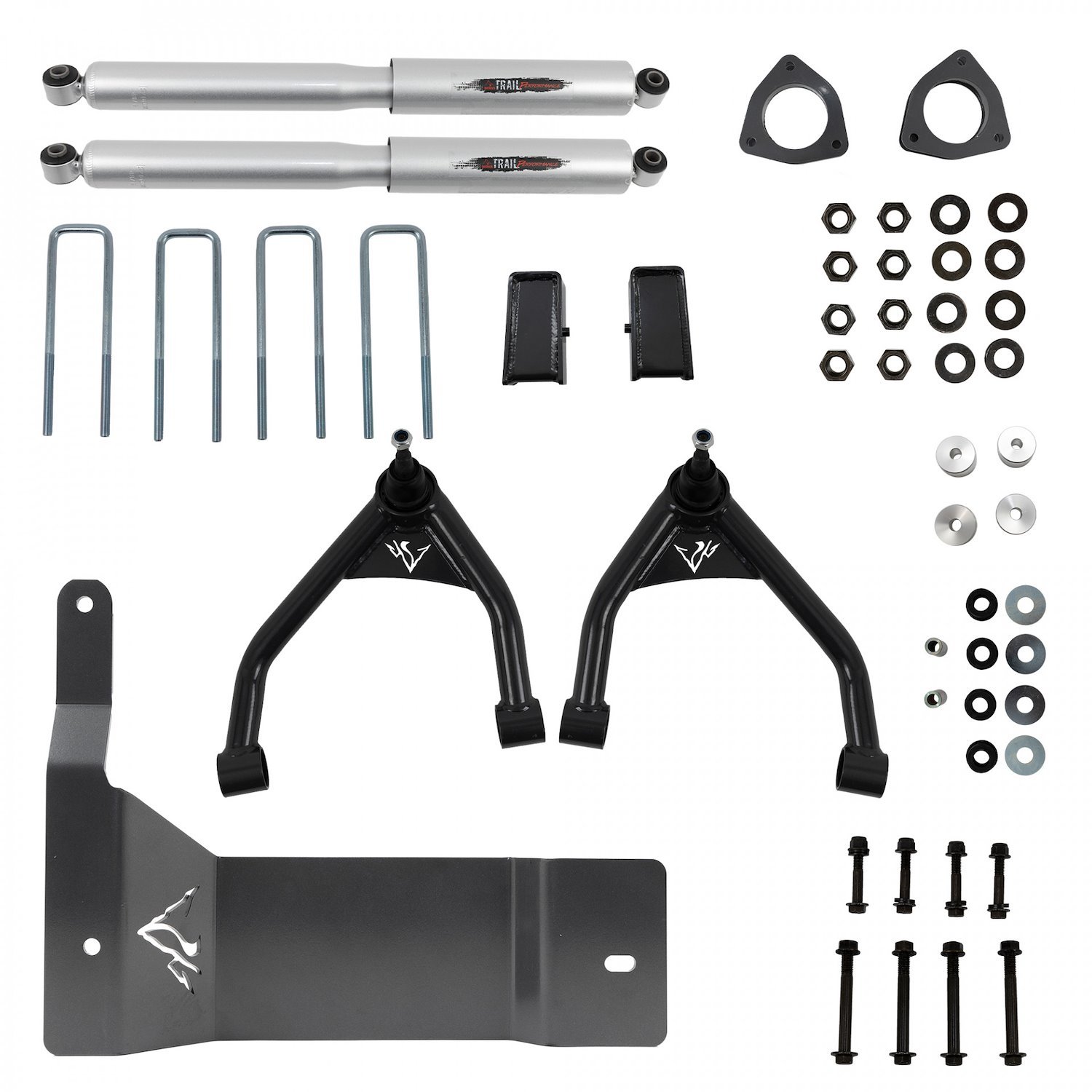 4 in. Suspension Lift Kit for 2014-2016 Chevy Silverado, GMC Sierra 1500 Truck 4WD/RWD (Crew/Extended Cab)