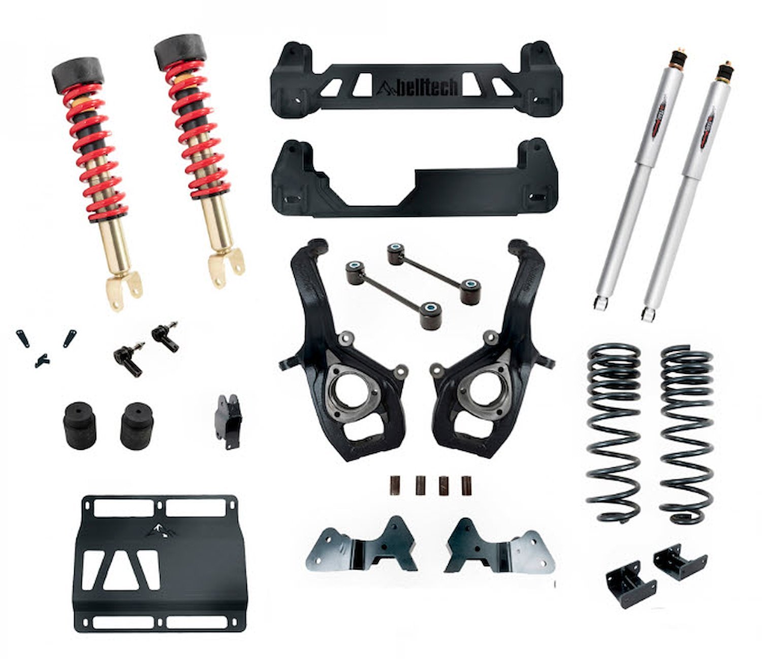 153713HK 6-9 in. Suspension Lift Kit Fits Select Ram 1500 2WD Trucks [w/Front Coil-Overs, Rear Shocks]