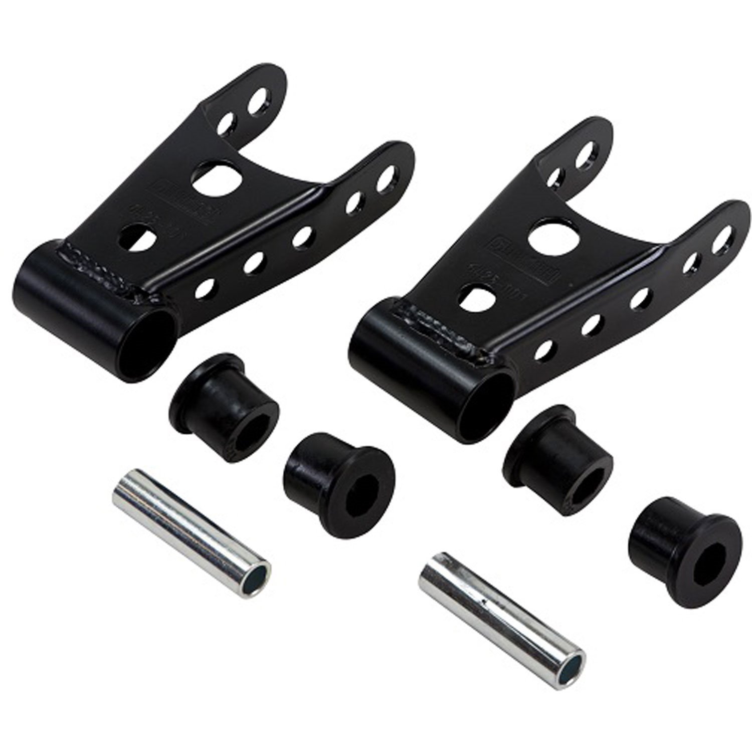 Rear Leaf Spring Shackle Kit for 2011-2013 Chevy Silverado/GMC Sierra 2500 and 2015-2016 Ford F-150 Extended/Crew Cab