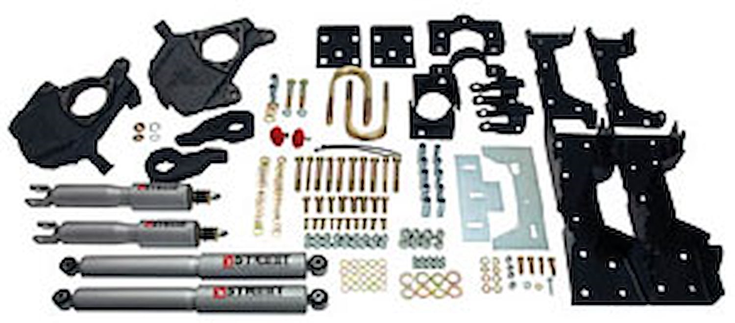 Complete Lowering Kit for 2005-2006 Chevy Silverado/GMC Sierra 1500 Extended Cab