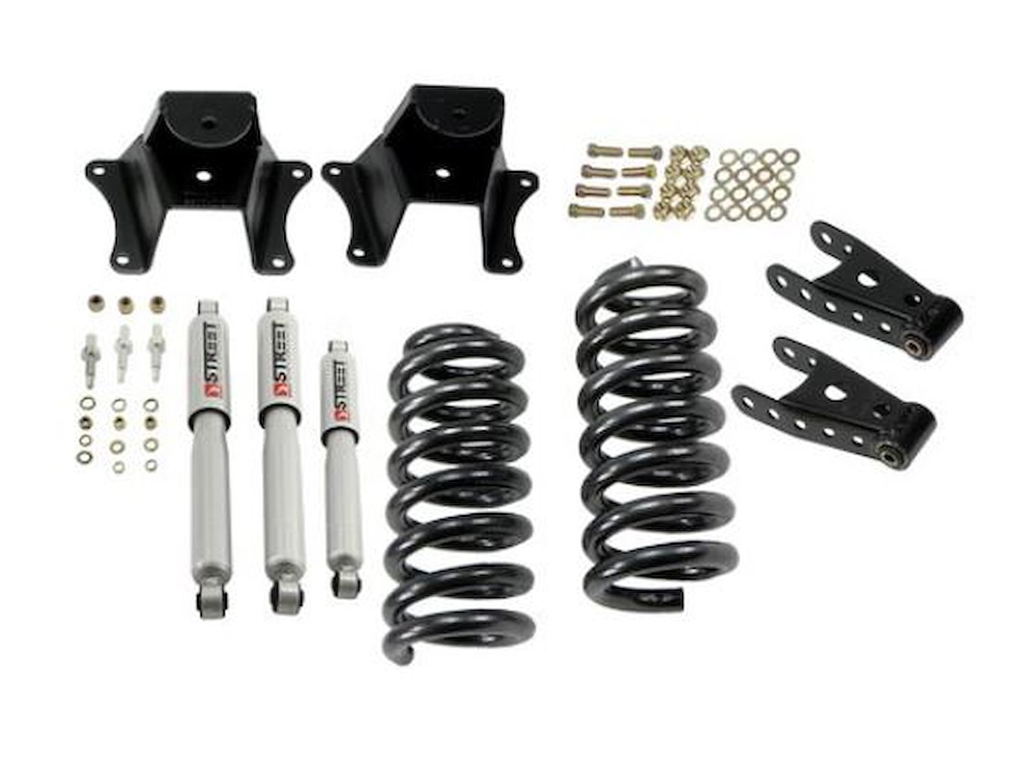 Lowering Kit with Street Performance Shocks for 1973-1987 Chevy C10