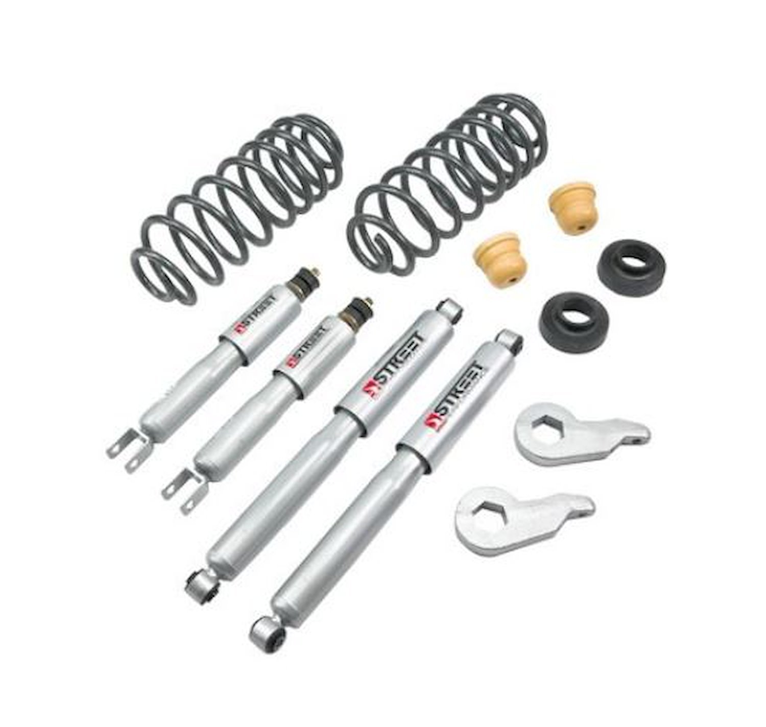 Lowering Kit with Street Performance Shocks for 2000-2006 Chevy Tahoe/Avalanche & GMC Yukon