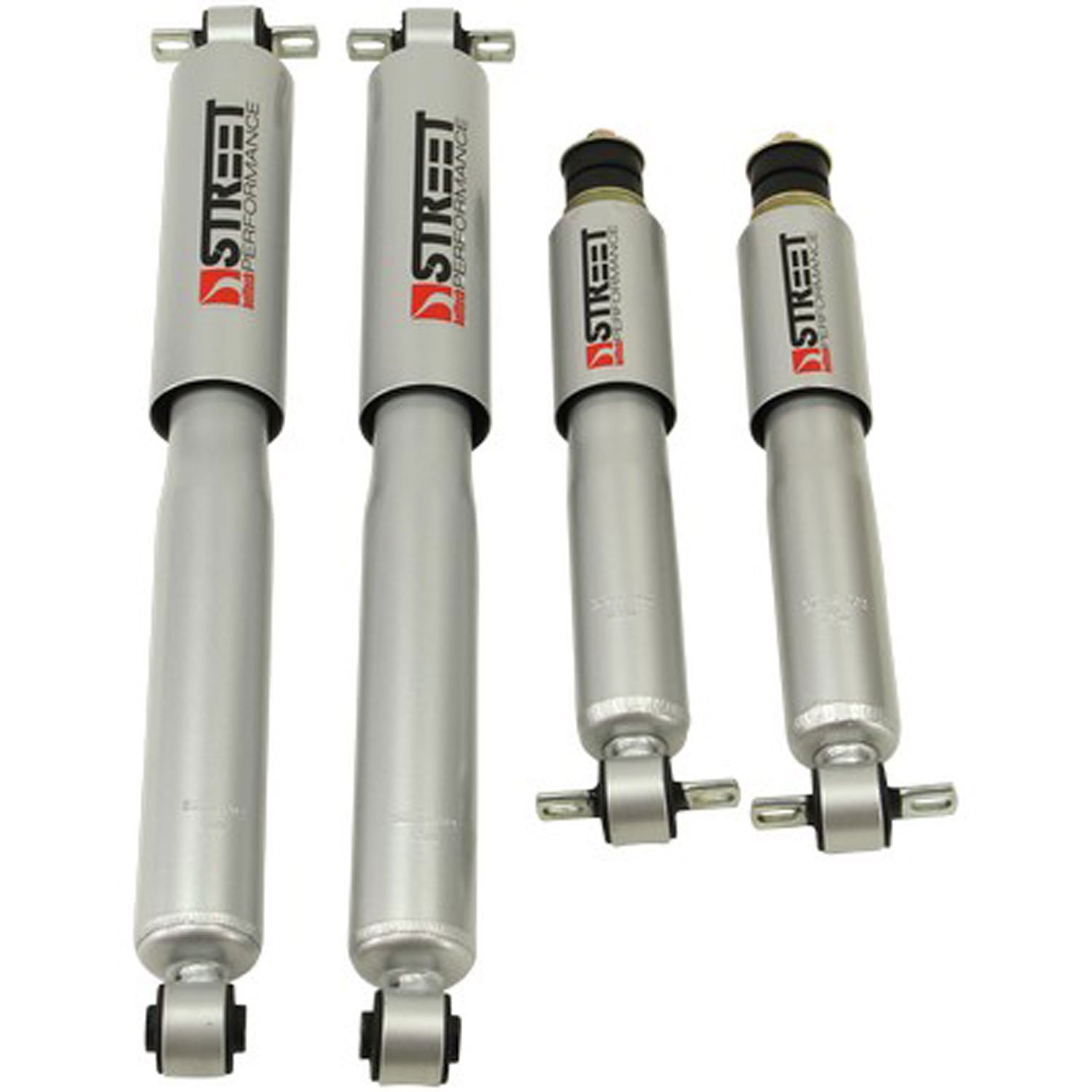 Street Performance Shock Set includes (2) 146-10102I Front Shocks and (2) 146-2212ID Rear Shocks