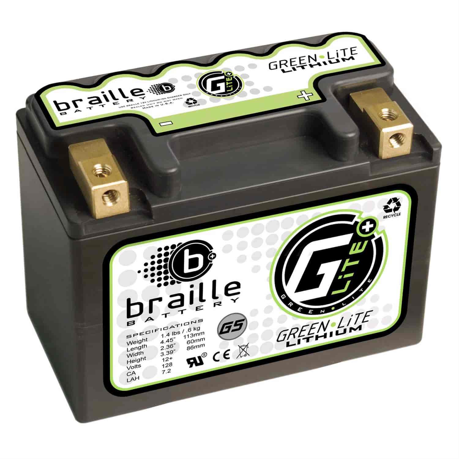 Green-Lite Lithium Ion 12-Volt Battery BCI Group Size: TX-5