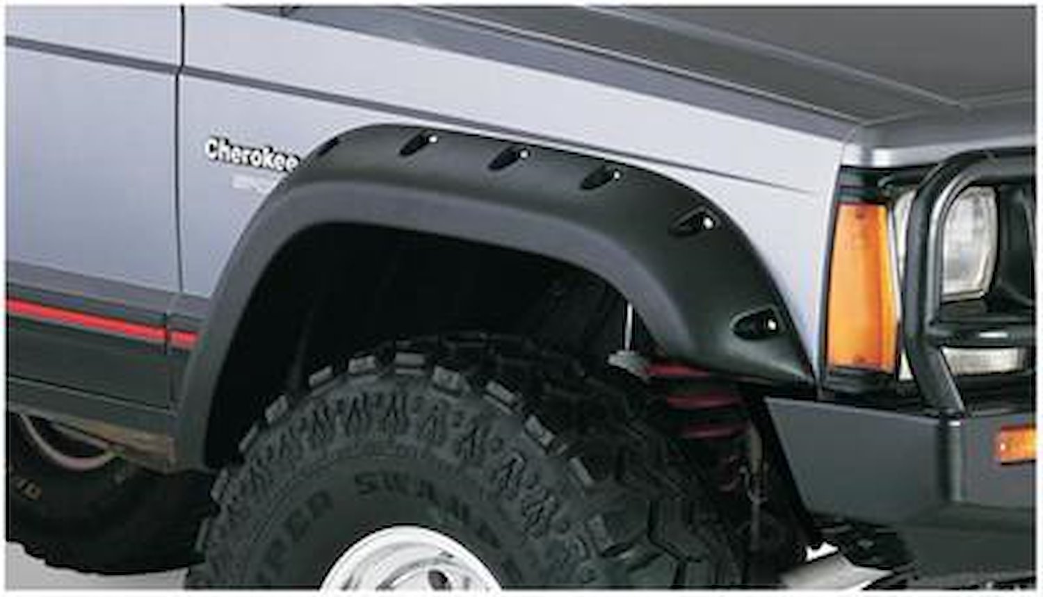 Cut-Out Style Fender Flares 1984-2001 Cherokee XJ 4-Door