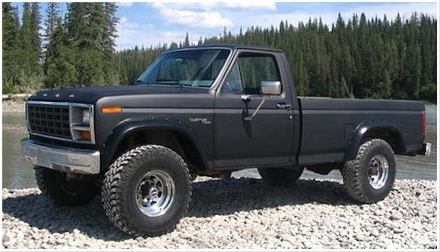 Cut-Out Style Fender Flares 1980-1986 Ford Full Size Pickup