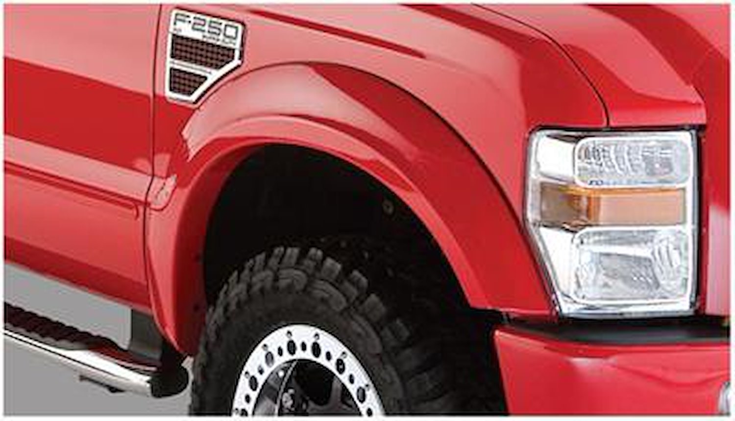 OE-Style Fender Flares Ford: 2008-10 F-250/F-350 Super Duty & 2012-13 F-150