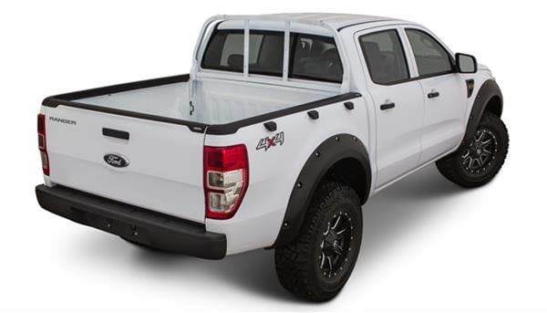 Smoothback Style Bedrail Caps 2011-2014 Ford Ranger XL & XLT