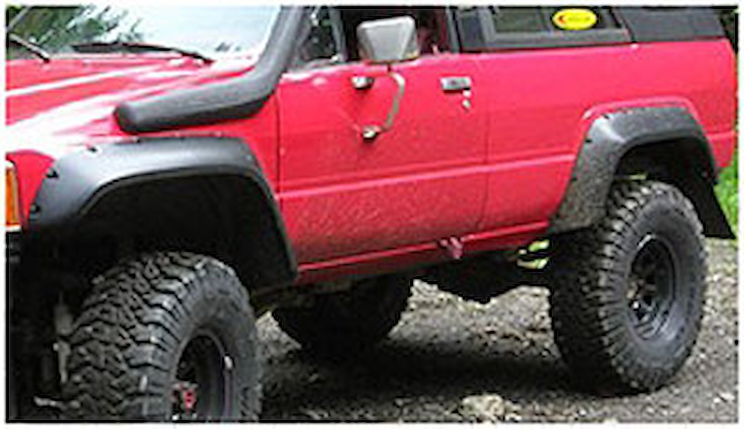 Cut-Out Style Fender Flares 1984-89 Toyota 4 Runner