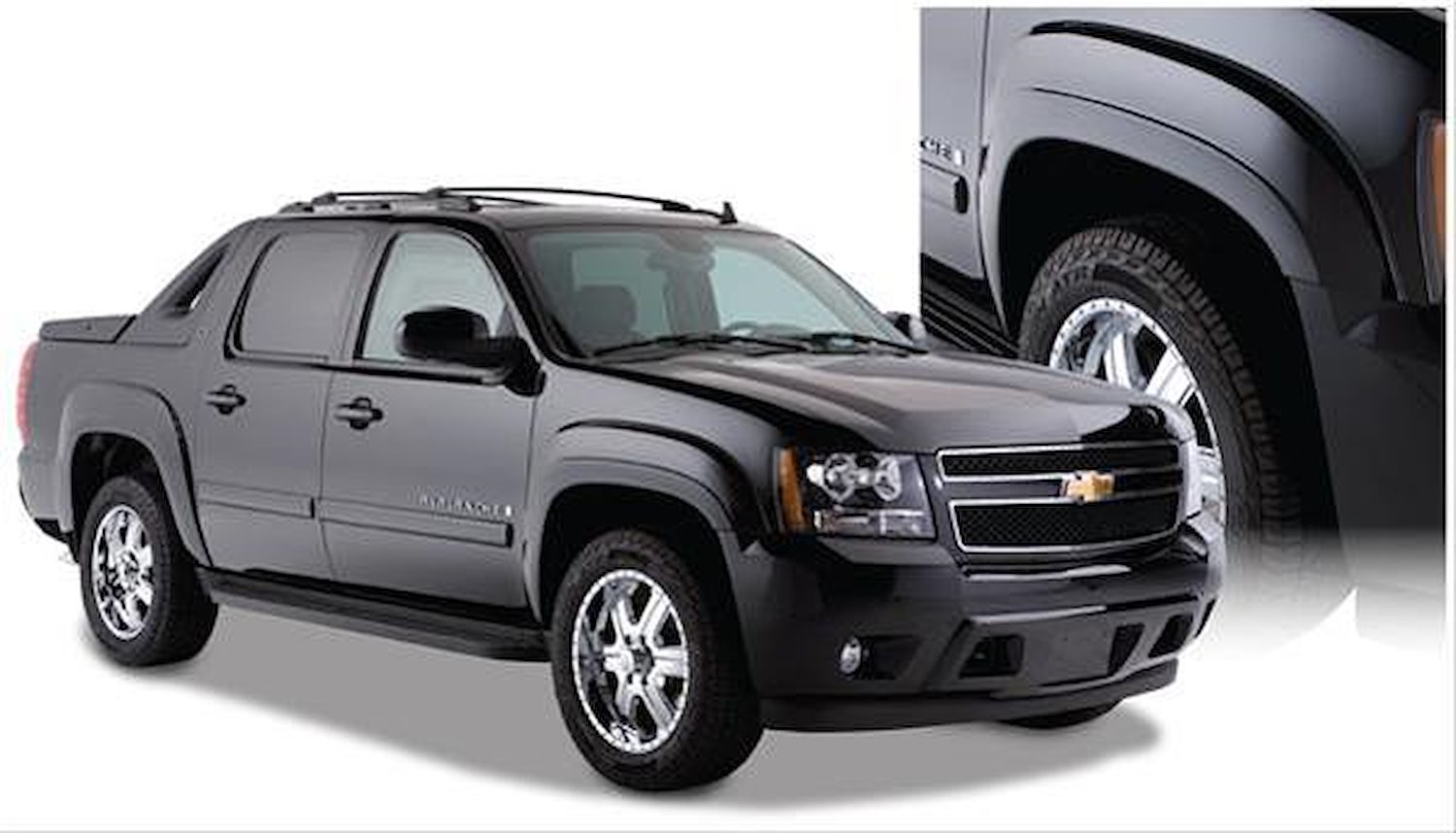 OE-Style Fender Flares 2007-13 Chevy Avalanche