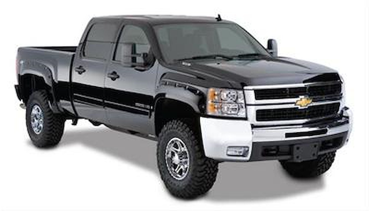 Cut-Out Style Fender Flares 2007-2013 Chevy Silverado 1500