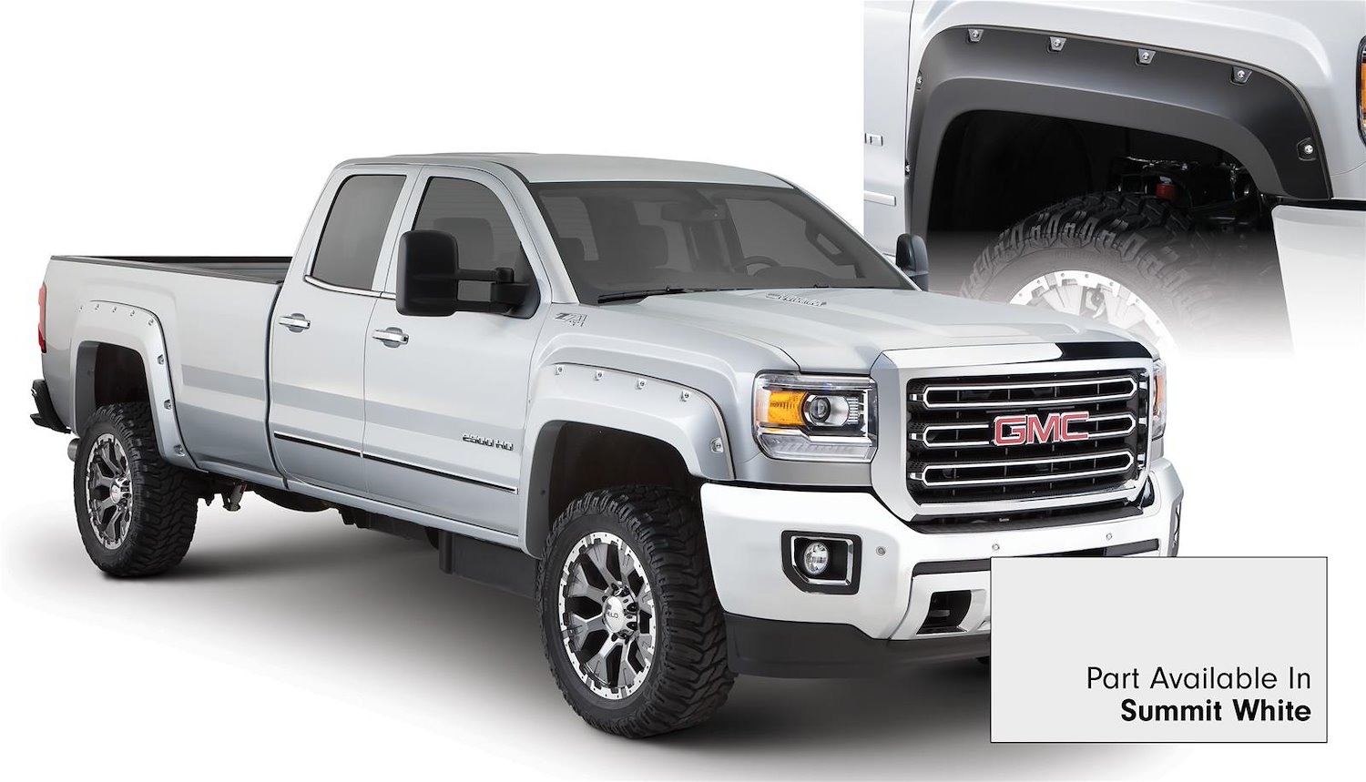 Pocket Style Fender Flares 2015 GMC Sierra 25/3500HD