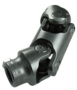 Steering Universal Joint Double Steel 9/16-36 X 1-in Smooth Bore