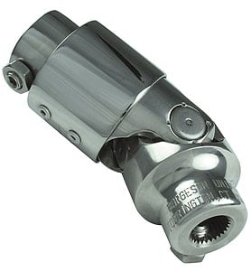 Vibration Reducer U-Joint Polished Stainless Steel