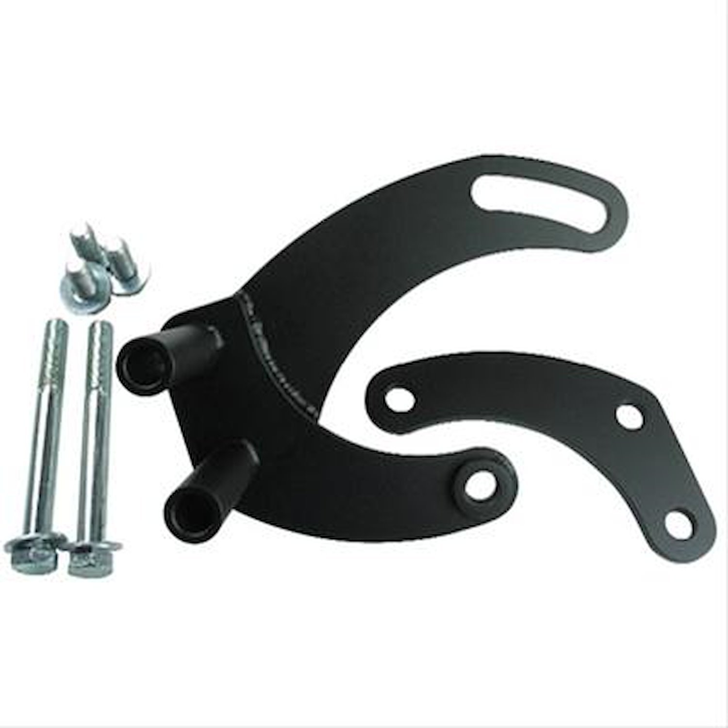 Self-Contained Power Steering Pump Bracket Small Block Chevy with Short Water Pump