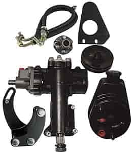Complete Power Steering Conversion Kit 1955-57 Chevy with Small Block & Front Mounts