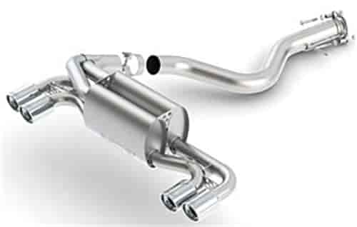 Rear-Section Exhaust System 2012-13 BMW 1 Series 3.0L Turbo (Manual Transmission)