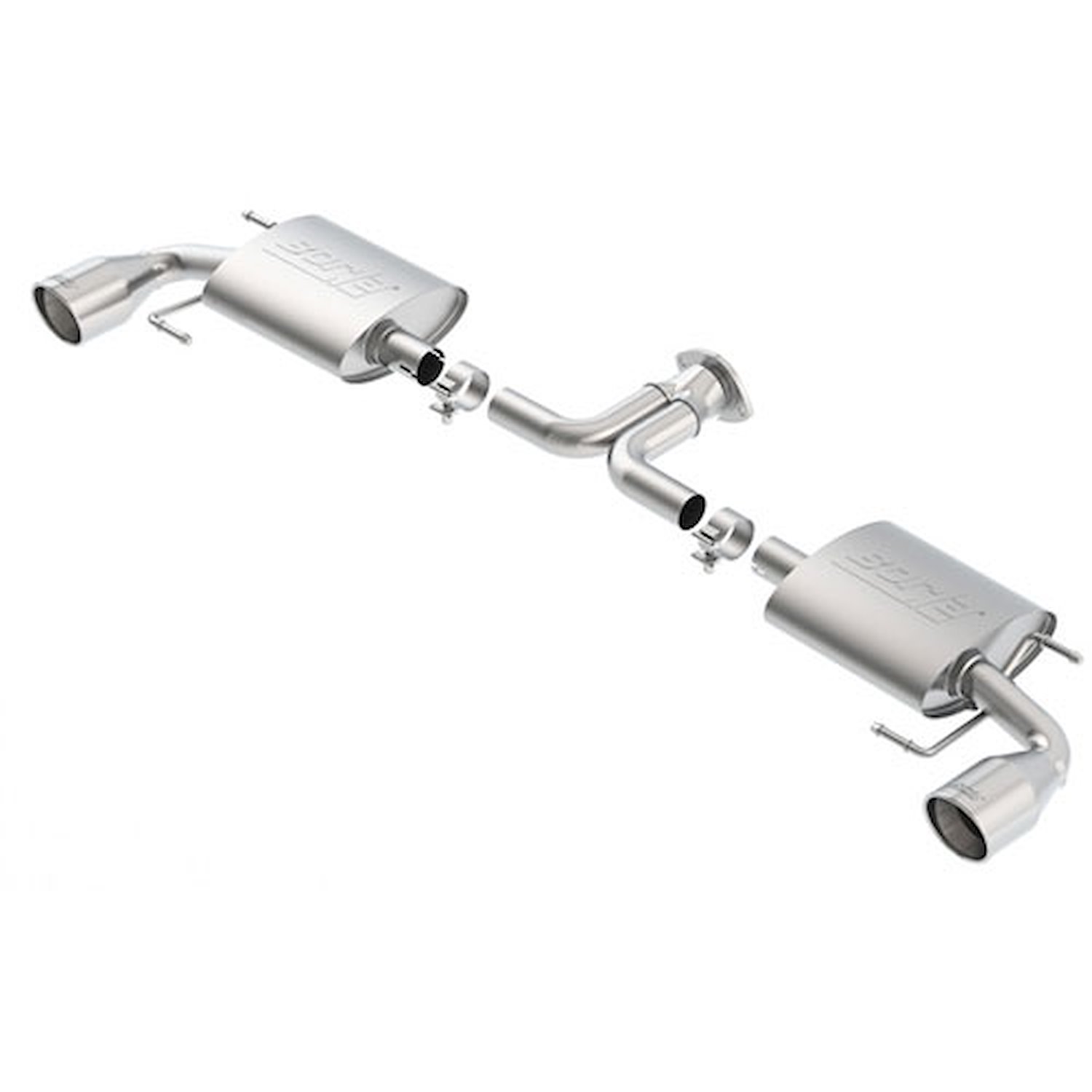 Rear-Section Exhaust System 2014-2018 Mazda 3 2.0L/2.5L