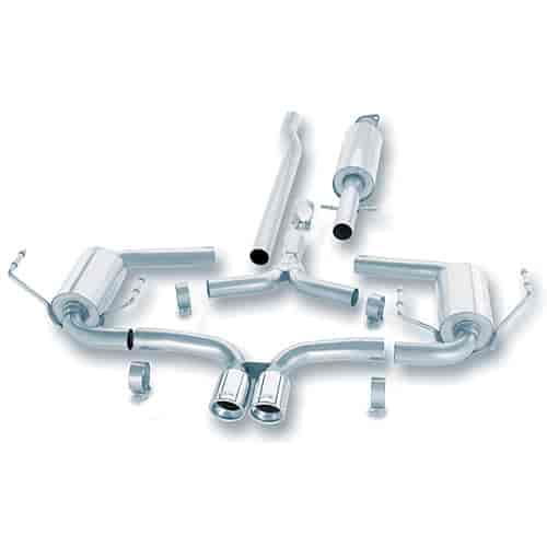 Cat-Back Exhaust System 2002-2003 Mini Cooper S Series FWD 1.6L