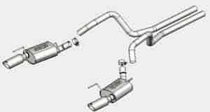 Ford Cat-Back Exhaust System 2010 Mustang GT 4.6L V8