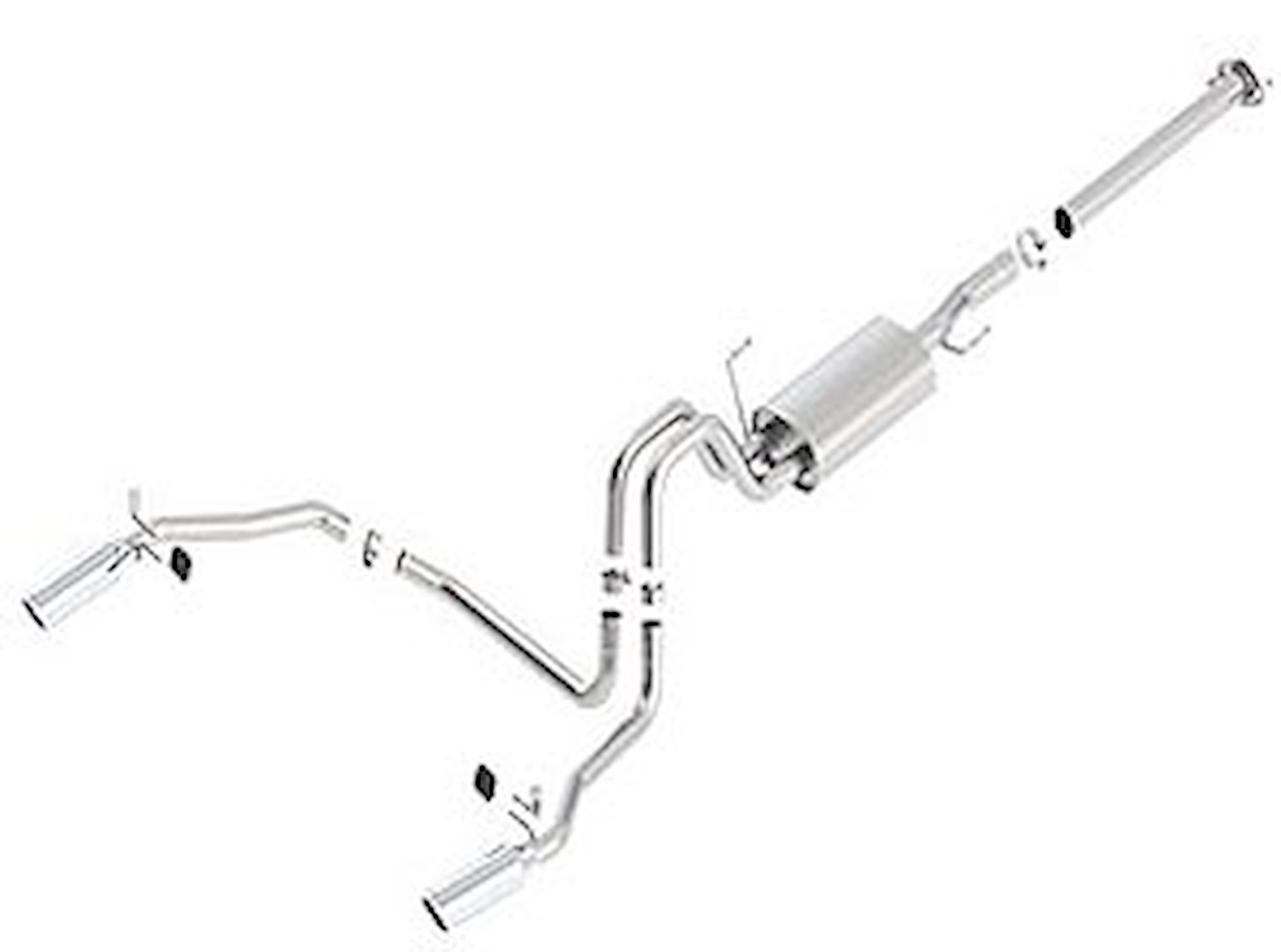 Cat-Back Exhaust System 2011-2014 F-150 3.5L