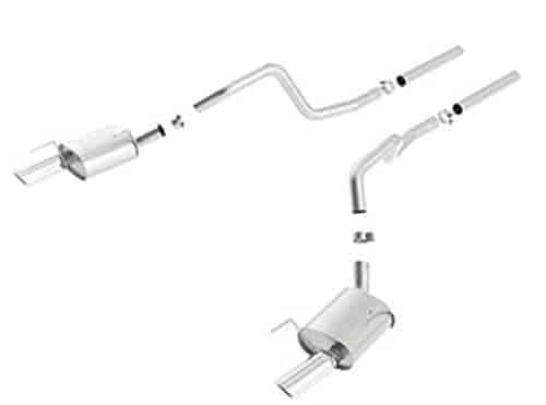 Cat-Back Exhaust System 2007-09 Mustang Shelby GT500 5.4L V8