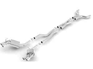 Cat-Back Exhaust System with X-Pipe 2012-13 Camaro ZL1 6.2L V8