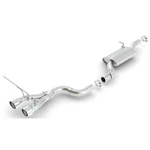 Cat-Back Exhaust System 2012-2013 Volkswagen Golf R 2.0L Turbo AWD