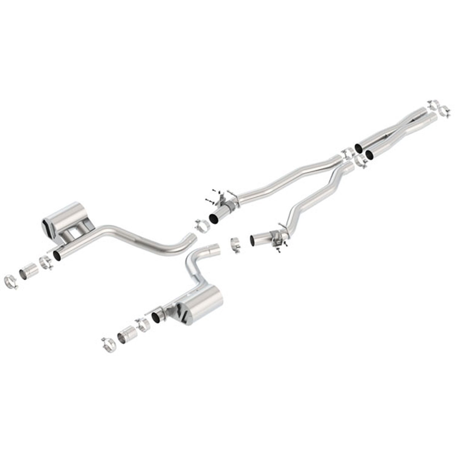 Cat-Back Exhaust System 2015-2018 Challenger Hellcat 6.2L