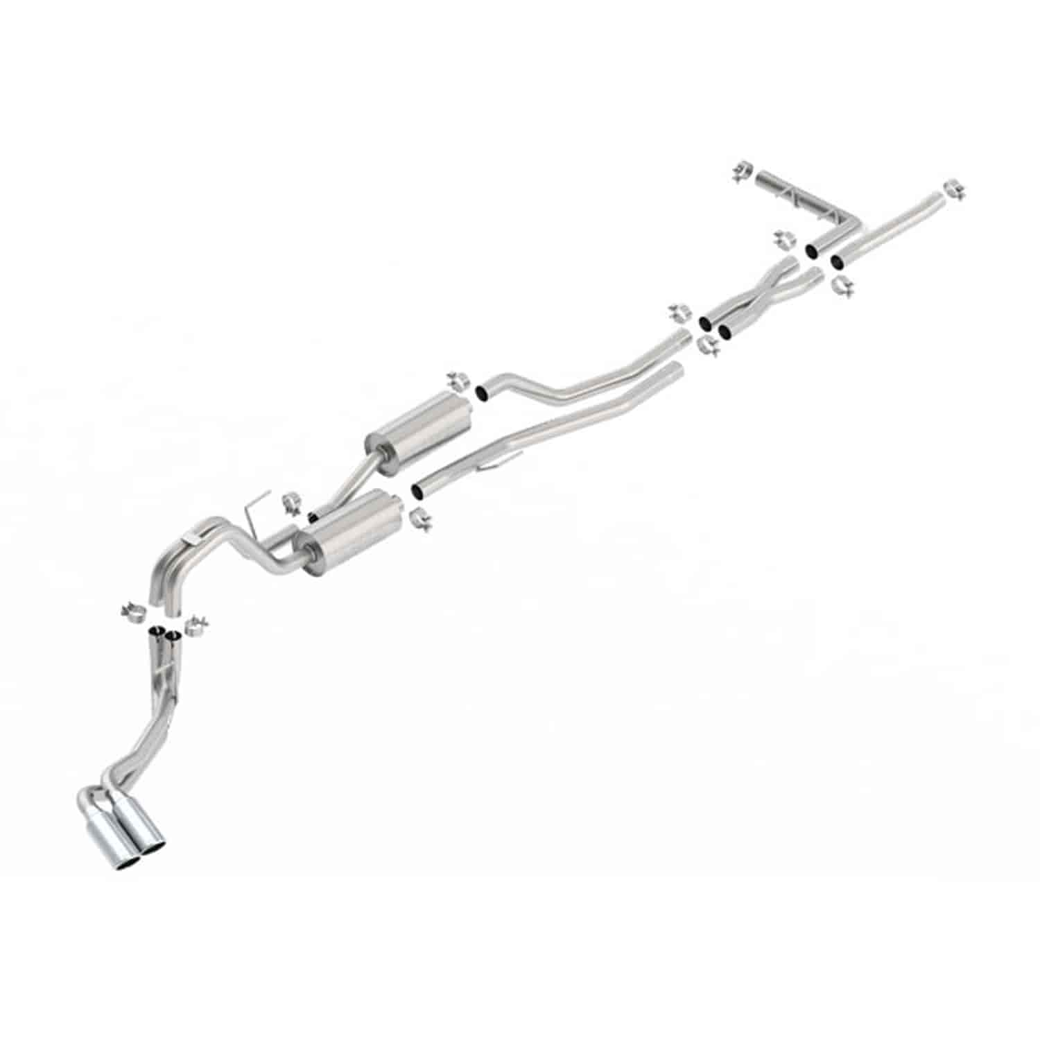 Cat-Back Exhaust System 2011-2014 F-150 3.5L EcoBoost 2/4WD