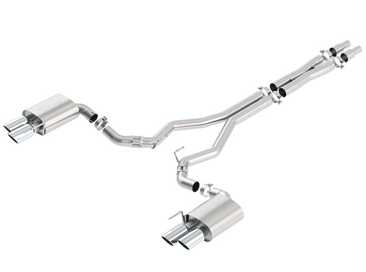 Cat-Back Exhaust System 2018-2019 Ford Mustang GT 5.0L V8 - ATAK Mufflers