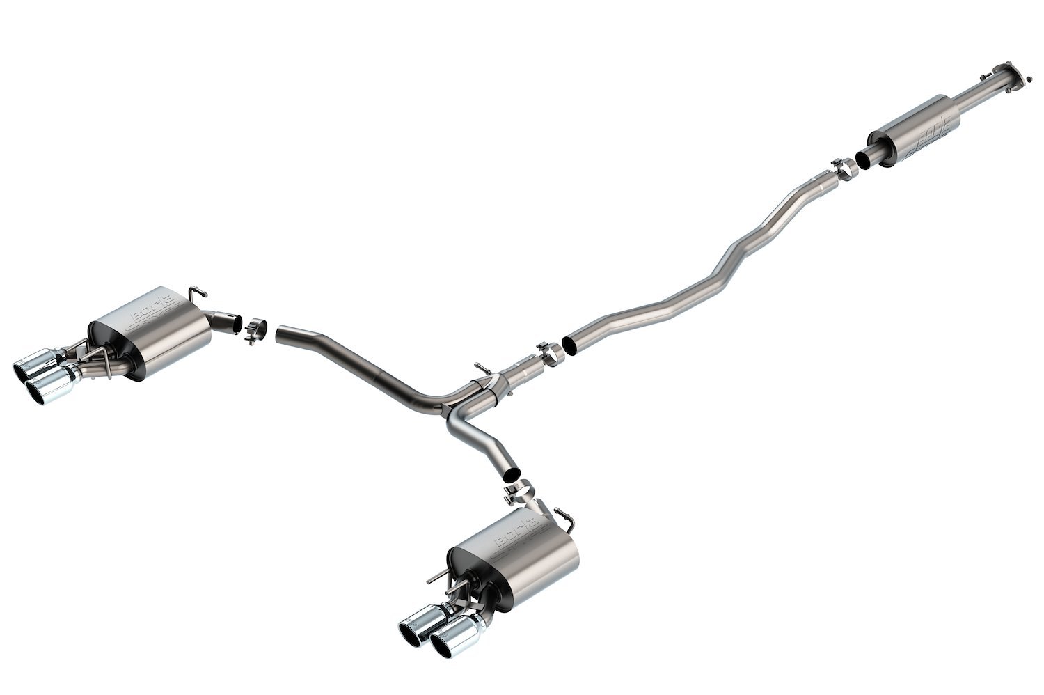 CAMRY XSE EXHAUST SYSTEM