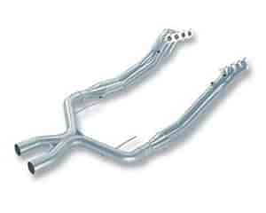 XR-1 Stainless Long Tube Headers w/X-Pipe 2007-10 Ford Mustang Shelby GT500