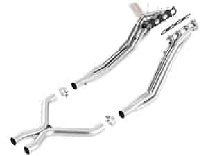 XR-1 Stainless Long Tube Headers w/X-Pipe 2011-13 Ford Mustang Shelby GT500