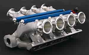 Throttle Body Induction V8 Kit Ford 351W Cross Ram