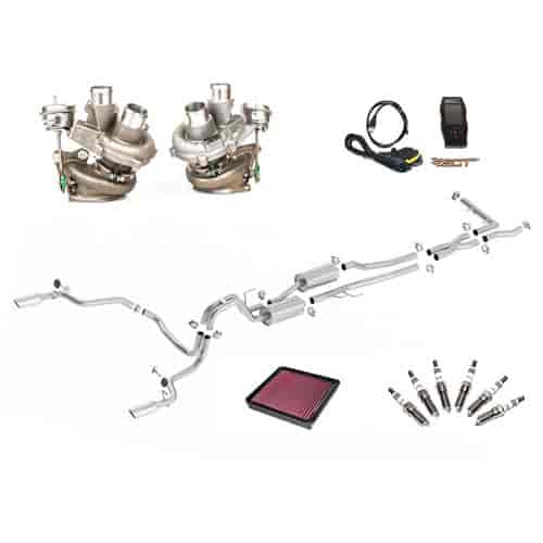 Turbo and Exhaust Upgrade Kit 2015-2016 Ford F150 Ecoboost 3.5L