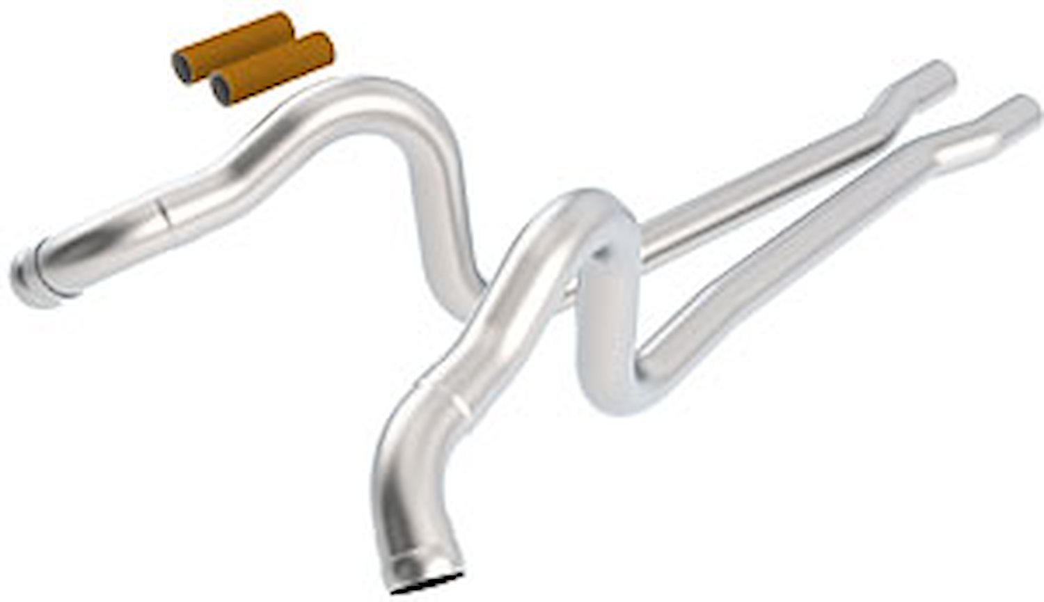 Axle-Back Pipes 2011-2014 Ford Mustang GT/GT500 5.0L/5.4L