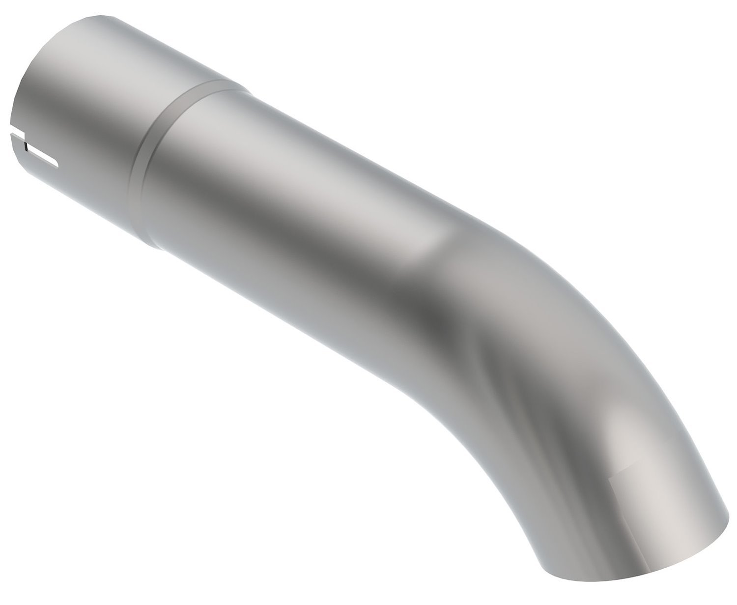 Round Stainless Steel Exhaust Tip 2-3/4 in. D x 15 in. L