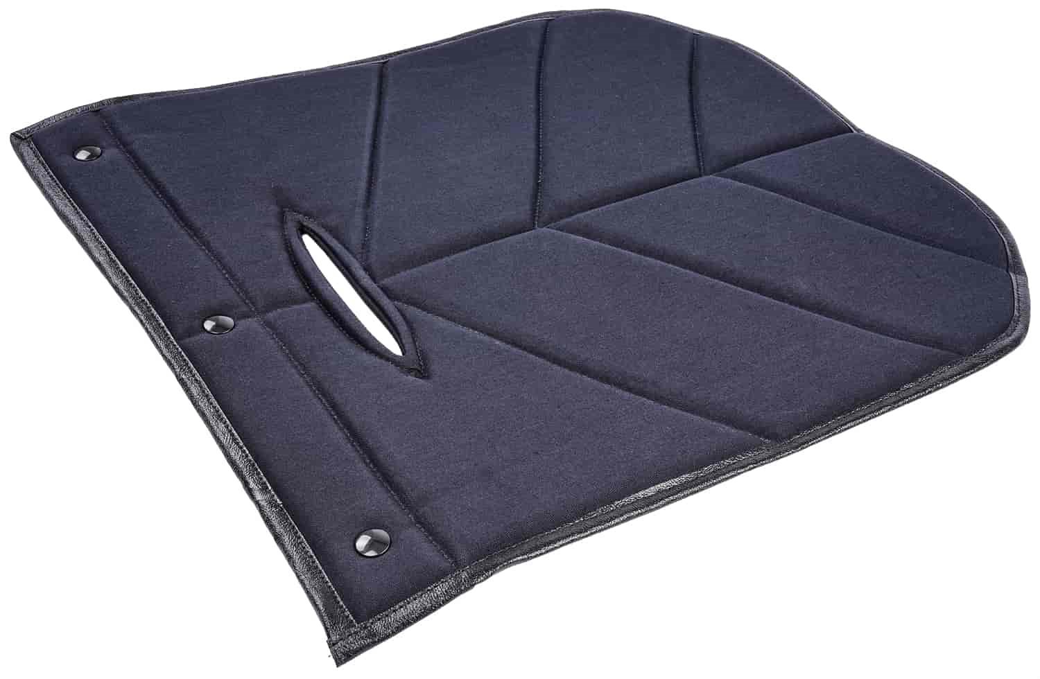 Black Cloth Seat Cover 16 in.