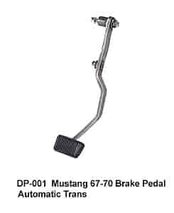 67-70 Mustang Brake Pedal Kit for Automatic Trans