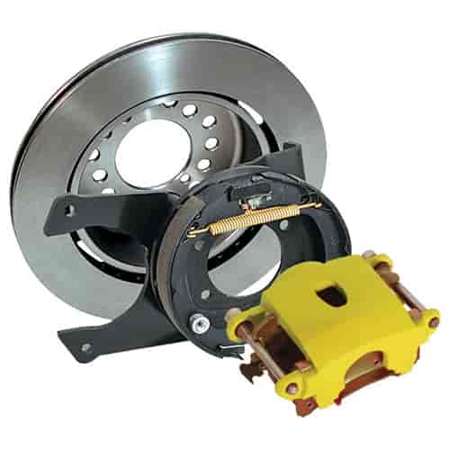 12 in. Iron Rotors GM Single Piston Calipers With Parking Brake