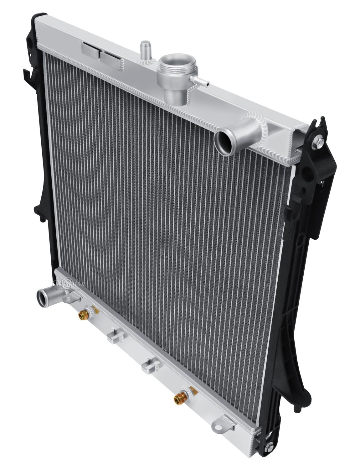Replacement 1-Row Aluminum Radiator Fits Select 2006-2012 Chevy Colorado, GMC Canyon, Hummer H3/H3T V8 [Auto Transmission Only]