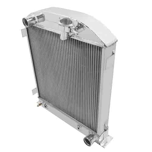 All-Aluminum Radiator 1932 Ford with 3" Chevy Chop Configuration