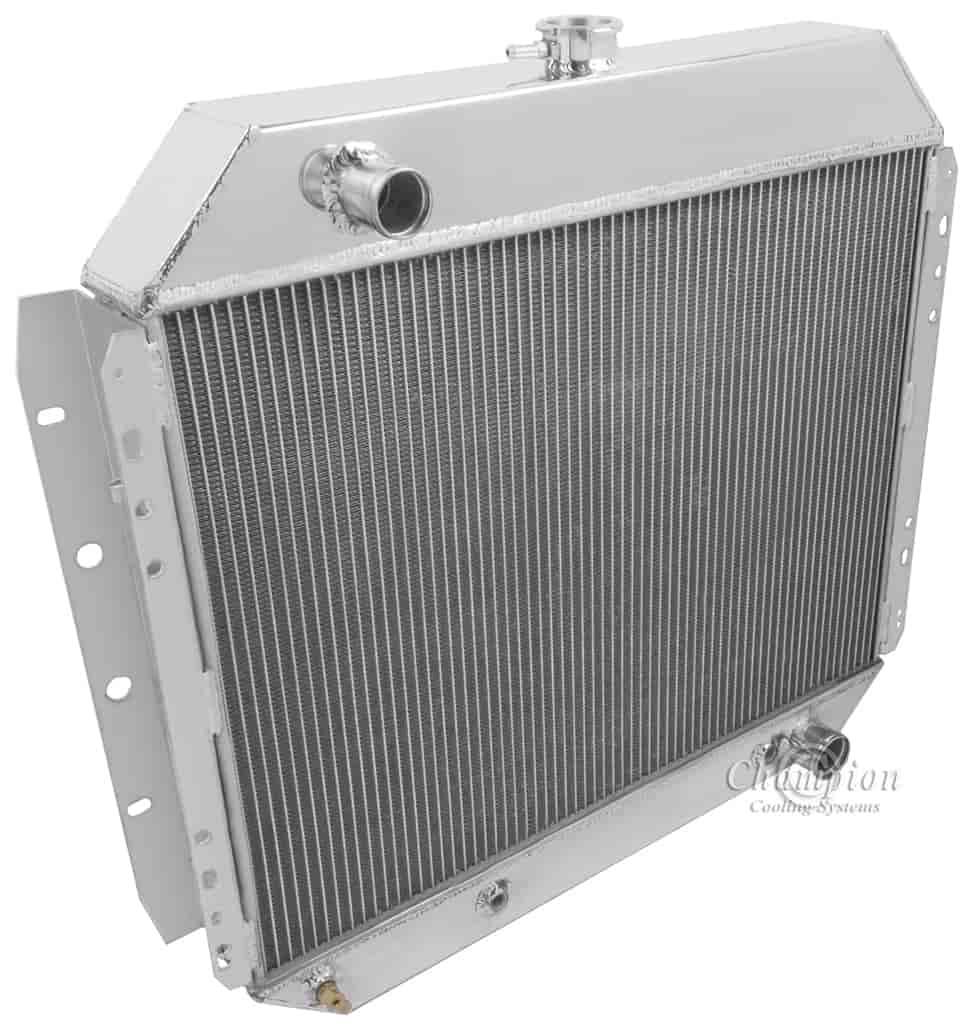 All-Aluminum Radiator 1968-1979 Ford F-Series Pickup Truck, 1978-1979 Ford Bronco - with Chevy Engine Conversion