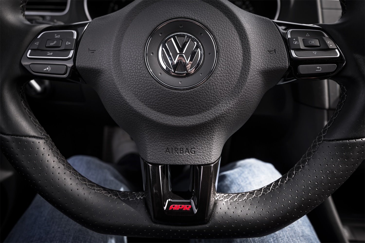 Steering Wheel Insert - Black