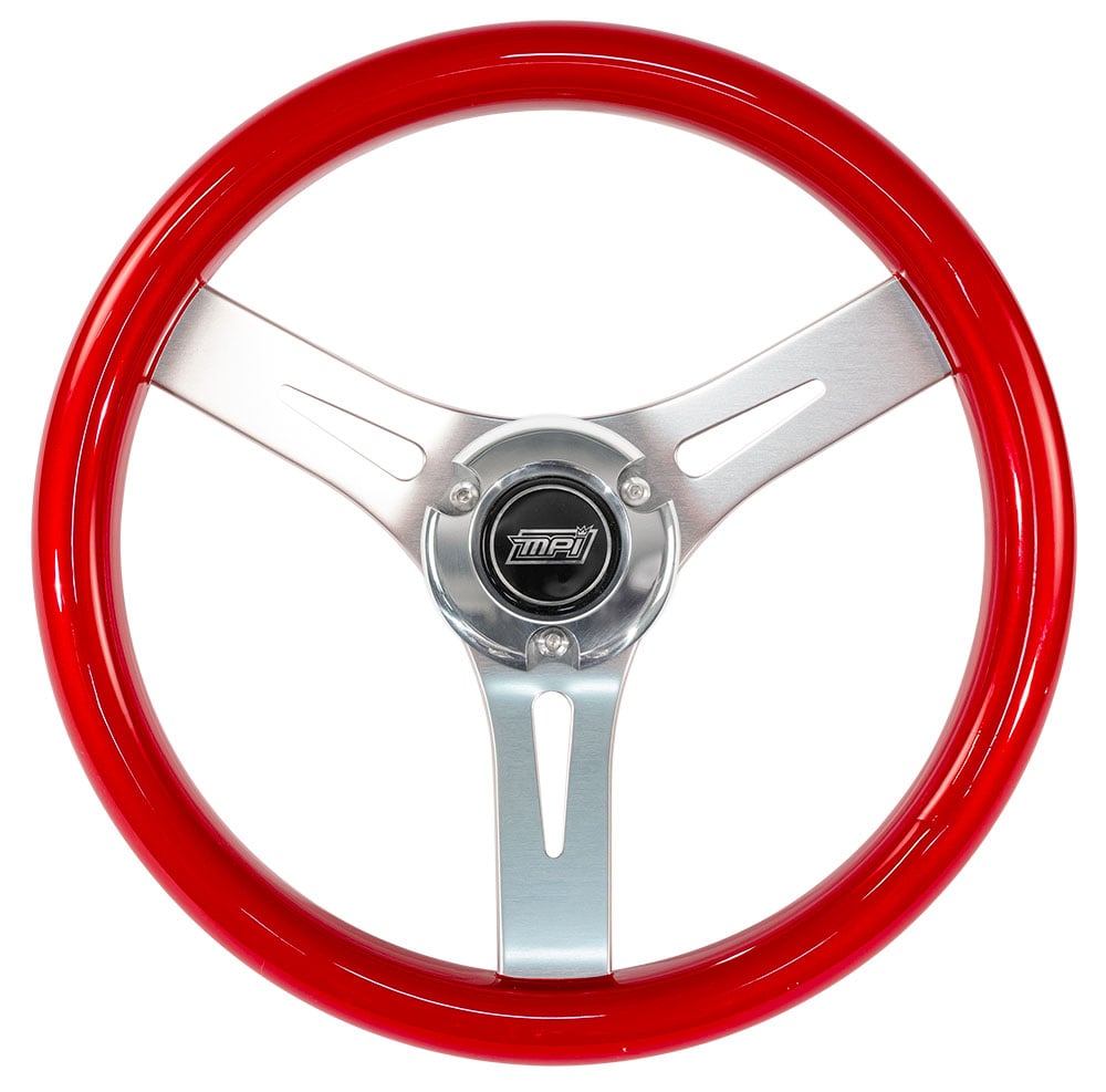 Corsa Boat/Golf Cart Steering Wheel [Red]