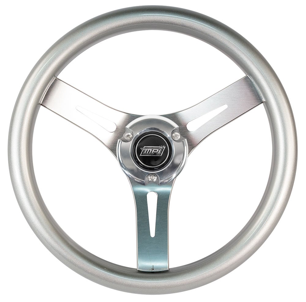 Corsa Boat/Golf Cart Steering Wheel [Silver]