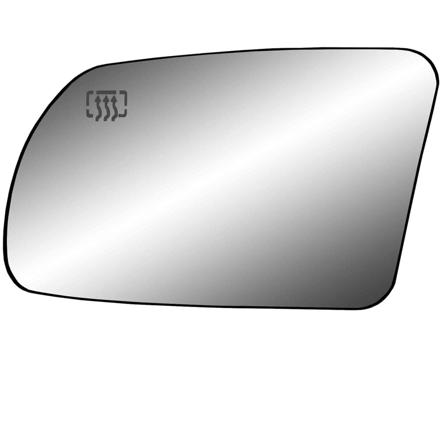 Heated Replacement Glass Assembly for 08-13 Altima Coupe foldaway mirror; 07-11 Altima Hybrid foldaw