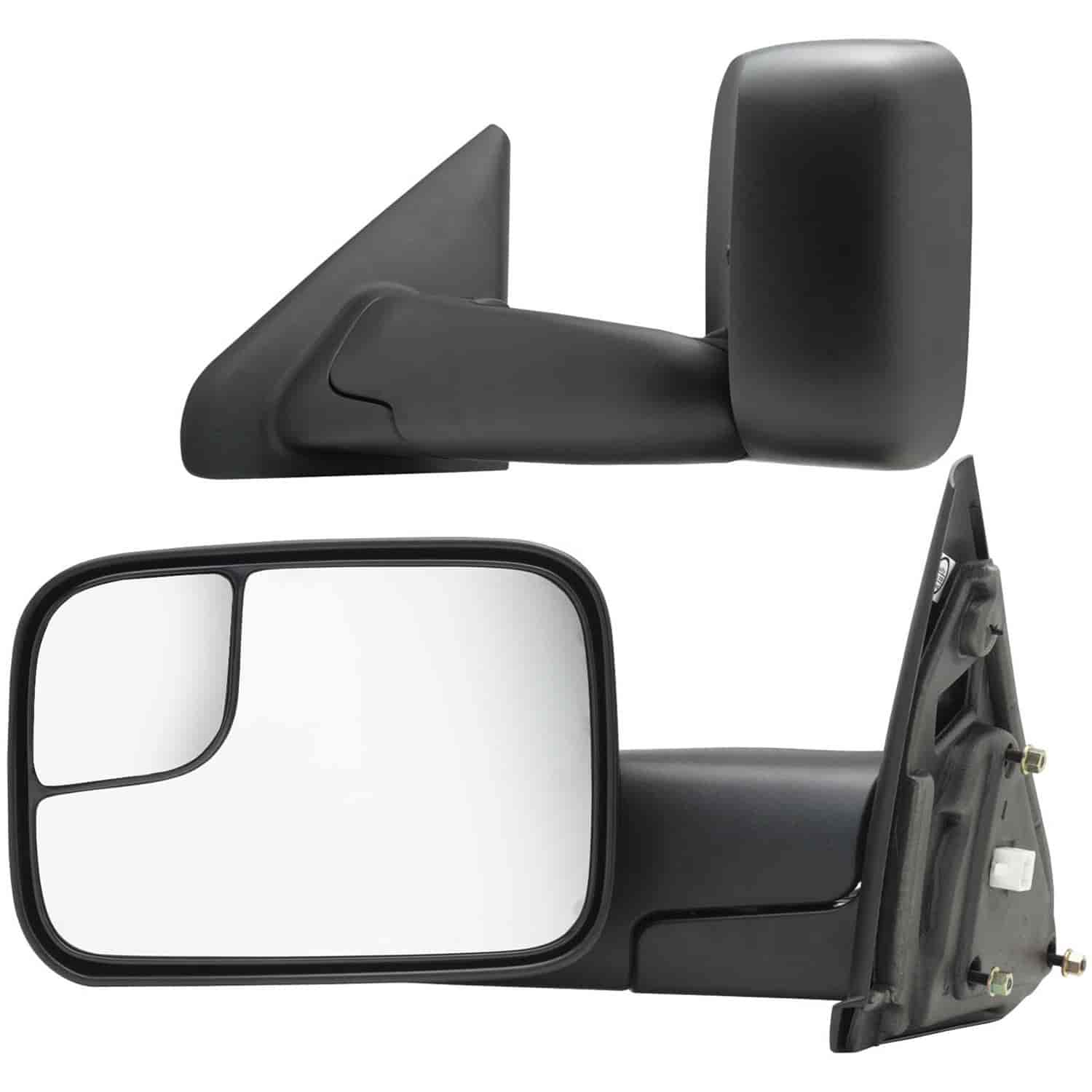 OEM Style Replacement mirror set for 02-08 1500 03-09 2500/ 3500 Dodge Ram Pick-Up w/towing pkg spot