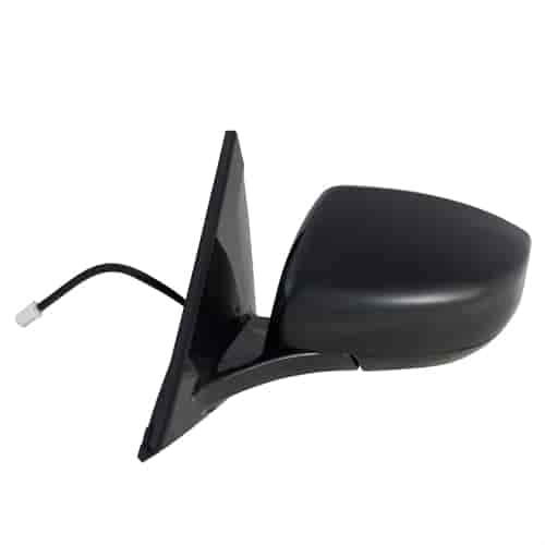 OEM Style Replacement Mirror for 16-17 NISSAN Maxima S Model black textured cover foldaway w/o turn
